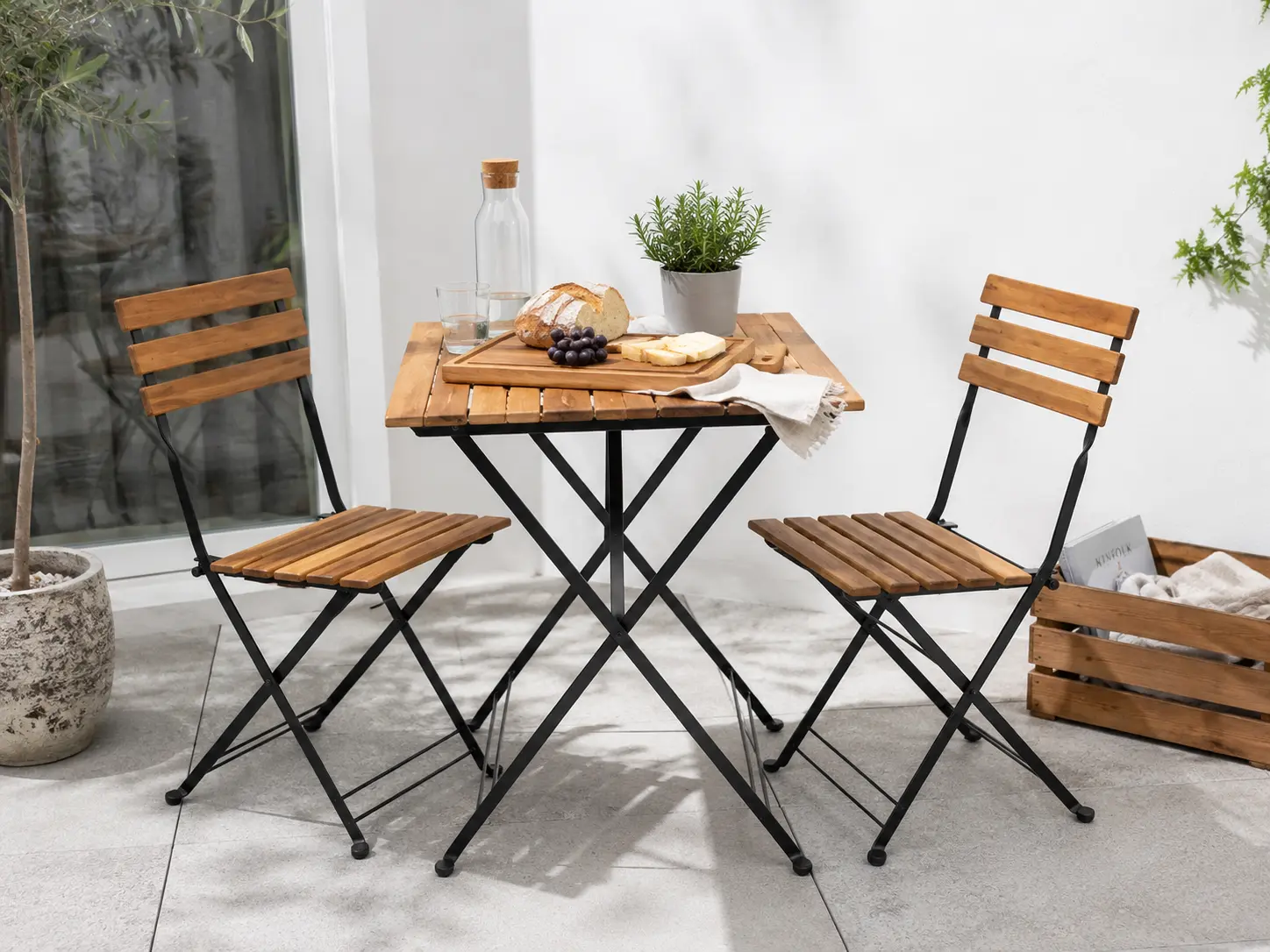 Foldable Acacia Picnic Table Manufacturer